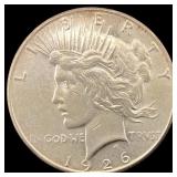 1926-S Silver Peace Dollar CLOSELY UNCIRCULATED