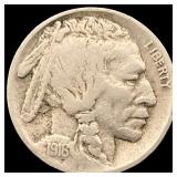 1916-S Buffalo Nickel LIGHTLY CIRCULATED