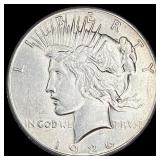 1926 Silver Peace Dollar CHOICE AU