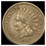 1862 Indian Head Cent CLOSELY UNCIRCULATED