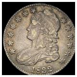 1832 Capped Bust Half Dollar NEARLY  UNCIRCULATED