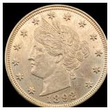 1892 Liberty Head Nickel CHOICE PROOF