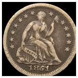 1851-O Silver Half Dime LIGHTLY CIRCULATED