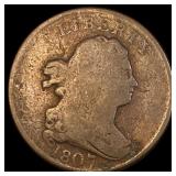 1807 Draped Bust Half Cent NICELY CIRCULATED