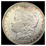 1884-S Silver Morgan Dollar CLOSELY UNCIRCULATED