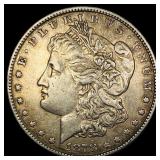 1878 Silver Morgan Dollar NEARLY UNCIRCULATED