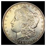 1886-S Silver Morgan Dollar CHOICE AU