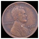 1914-D Lincoln Wheat Cent NICELY CIRCULATED