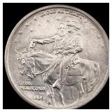 1925 Silver Stone Mountain Half Dollar UNCIRCULATE
