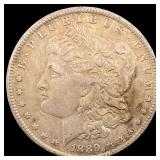 1889-S Silver Morgan Dollar ABOUT UNCIRCULATED