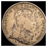 1907 Canada Silver 25 Cents LIGHTLY CIRCULATED