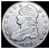 1834 Capped Bust Half Dollar CLOSELY  UNCIRCULATE
