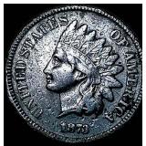 1873 Indian Head Cent NEARLY UNCIRCULATED
