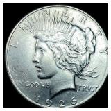 1926-S Silver Peace Dollar CLOSELY UNCIRCULATED
