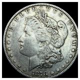 1878 Silver Morgan Dollar NEARLY UNCIRCULATED