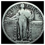 1917 Type 1 Standing Liberty Quarter LIGHTLY CIRCU