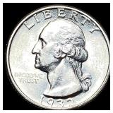 1932 Silver Washington Quarter HIGH GRADE
