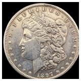 1897-S Silver Morgan Dollar HIGH GRADE