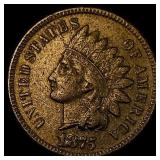 1875 Indian Head Cent CLOSELY UNCIRCULATED