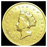 1854 Gold $1 Type 1 HIGH GRADE