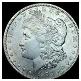 1878 Silver Morgan Dollar CLOSELY UNCIRCULATED