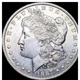 1887-O Silver Morgan Dollar CHOICE AU