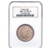 1936 Long Island Half Dollar NGC MS63