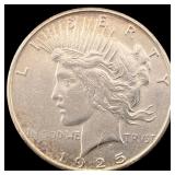 1925 Peace Silver Dollar CLOSELY UNCIRCULATED