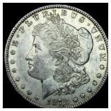 1878-S Silver Morgan Dollar CLOSELY UNCIRCULATED