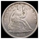 1871-S Silver Half Dollar LIGHTLY CIRCULATED