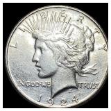 1924 Silver Peace Dollar HIGH GRADE