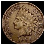 1906 Indian Head Cent CLOSELY UNCIRCULATED