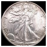 1935-S Walking Liberty Half Dollar CLOSELY  UNCIR