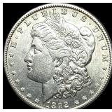 1892-O Morgan Silver Dollar CLOSE UNC