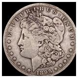 1896-S Silver Morgan Dollar LIGHTLY CIRCULATED