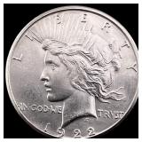 1922 Silver Peace Dollar UNCIRCULATED