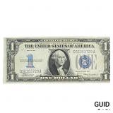 1934 $1 Sliver Certificate Blue Seal 12