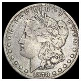 1878 Silver Morgan Dollar LIGHTLY CIRCULATED