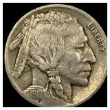 1917-D Buffalo Nickel LIGHTLY CIRCULATED