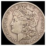 1904-S Silver Morgan Dollar NEARLY UNCIRCULATED