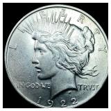1922 Silver Peace Dollar UNCIRCULATED