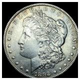1892 Silver Morgan Dollar CHOICE BU