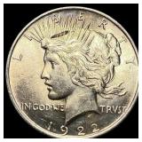 1922 Silver Peace Dollar UNCIRCULATED