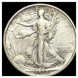 1918-S Silver Walking Liberty Half Dollar HIGH GRA