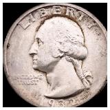 1932-S Silver Washington Quarter NEARLY  UNCIRCUL