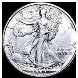 1936-D Silver Walking Liberty Half Dollar  UNCIRC