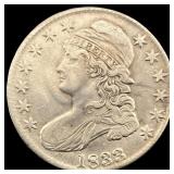 1833 Capped Bust Half Dollar CLOSELY UNCIRCULATED