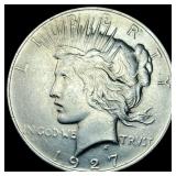 1927 Peace Silver Dollar CLOSELY UNCIRCULATED