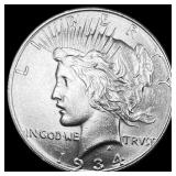 1934 Peace Silver Dollar UNCIRCULATED