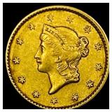 1850-C Gold $1 Liberty Head CLOSELY UNCIRCULATED